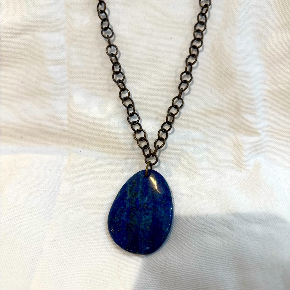 NEST Jewelry 31” lapis necklace